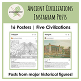 Ancient History Posters | Historical Figures Social Media 