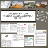 Ancient History Project Assessment Bundle