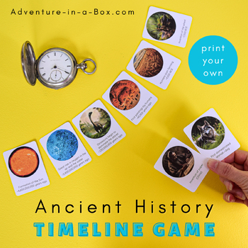 Preview of Ancient History Timeline Game