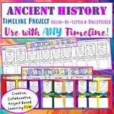 Ancient History - Timeline Projects - Color-by-Letter & Un