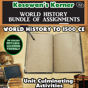 Preview of Ancient History Unit Culminating Activities Bundle