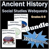 Ancient History Webquest Activity Bundle for Google Slides