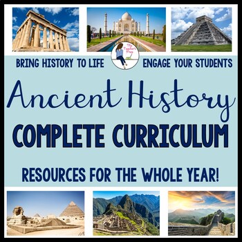 Preview of Ancient History Yearlong Complete Curriculum Bundle