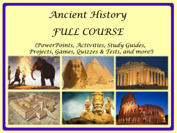 Preview of Ancient History for Middle School: Full Course (Complete Bundle)