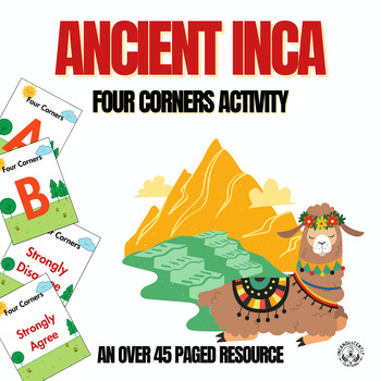Preview of Ancient Inca Four Corners Activity: Grades 5-12