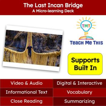 Preview of Ancient Inca Informational Text Reading Passage and Activities