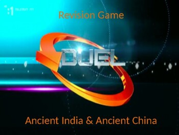 Preview of Ancient India & Ancient China - Test Review Game (Duel)