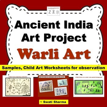 Preview of Ancient India Art Project, Warli Art