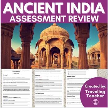 Preview of Ancient India Assessment Review