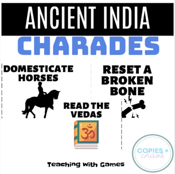 Preview of Ancient India Charades