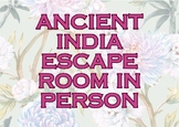 Ancient India Escape Room (used during class)