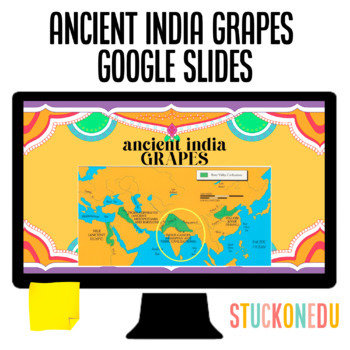 Preview of Ancient India GRAPES Google Slides