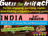 Ancient India “Guess the artifact” game: PPT w pictures & clues