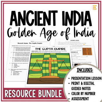 Preview of Ancient India Gupta Empire World History Bundle - Ancient Civilizations