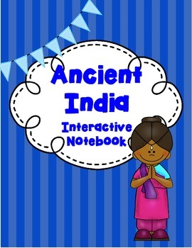 Preview of Ancient India Interactive Notebook