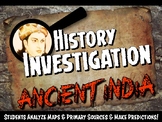 Ancient India Investigation History Lesson Stations or Pre