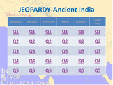 Ancient India Jeopardy-Style Review Game