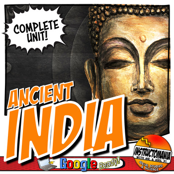 Preview of Ancient Civilizations India History Unit Activities- Digital & Print Resources