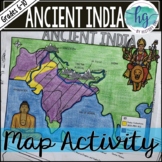 Ancient India Map Activity (Print and Digital)