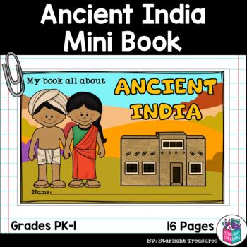 Preview of Ancient India Mini Book for Early Readers - Ancient Civilizations Activities