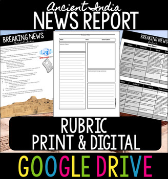 Preview of Ancient India News Report & Article - Google Drive - Print & Digital