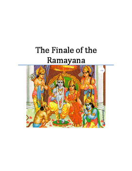 Preview of Ancient India Play: The Finale of the Ramayana