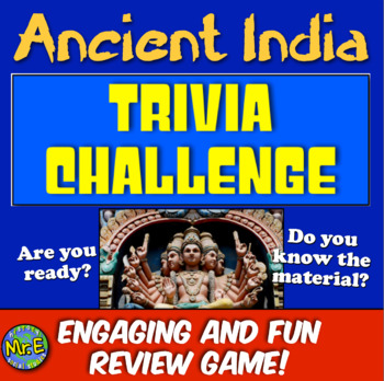 Preview of Ancient India Review Game | Students Play Jeopardy-like Game to Review India!