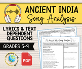 Ancient India Song Analysis