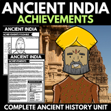 Ancient India Unit - Achievements of Ancient India - Readi