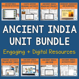 Ancient India Unit Bundle | Activities, Projects, Notes, T