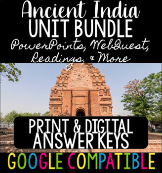 Preview of Ancient India Unit BUNDLE