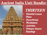 Ancient India Unit Bundle - 13 Resources; 130 Pages of Material!