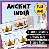 Ancient India Unit Bundle: Reading Passages, Activities, L