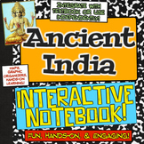 Ancient India Unit Interactive Notebook Activities for Ind