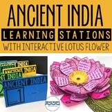 Ancient India Unit with Learning Stations and Interactive Project