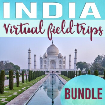 Preview of Ancient India Virtual Field Trip Bundle (Google Earth Exploration)