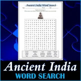 Ancient India Word Search Puzzle