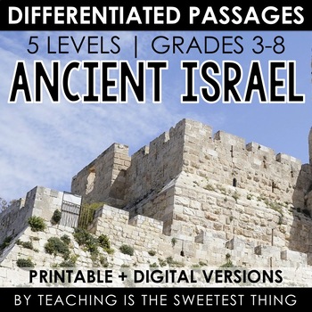 Preview of Ancient Israel: Passages - Distance Learning Compatible