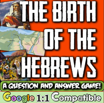 Preview of Ancient Israel and Hebrews Israelites in Ancient Egypt Reading Activity 