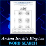 Ancient Israelite Kingdom Word Search Puzzle