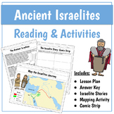 Ancient Israelites Reading, Mapping, and Comic Strip Activities