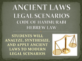 Ancient Laws: Code of Hammurabi Legal Scenarios