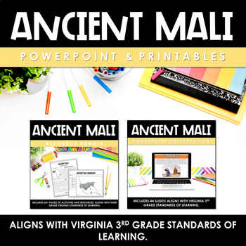 Preview of Ancient Mali Bundle | Printables, Resources and Powerpoint