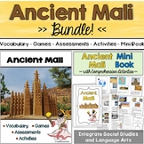 Ancient Mali Vocabulary, Games, Assessments, Activities an