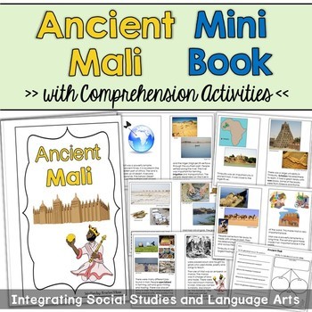 Preview of Ancient Mali Mini Book | Activities | Discussion Questions