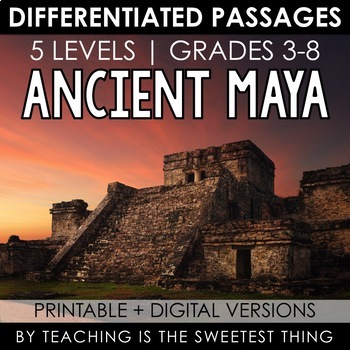 Preview of Ancient Maya: Passages - Distance Learning Compatible