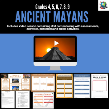 Preview of Ancient Mayans - Virtual Field Trip for Grades 4-8