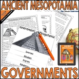 Ancient Mesopotamia Activities | Mesopotamia Governments |