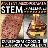 Ancient Mesopotamia Activities STEM Project Challenges Cun
