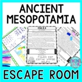 Ancient Mesopotamia ESCAPE ROOM Activity